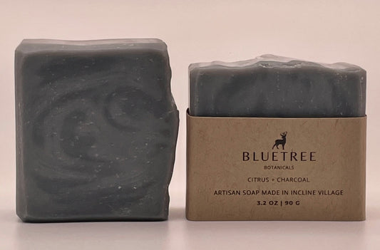CITRUS + CHARCOAL SOAP BAR